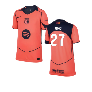 2025-2026 Barcelona Third Shirt (Kids) (Dro 27)