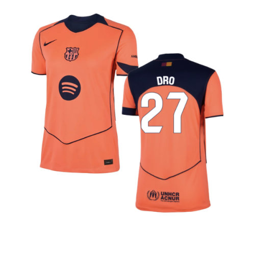 2025-2026 Barcelona Third Shirt (Womens) (Dro 27)