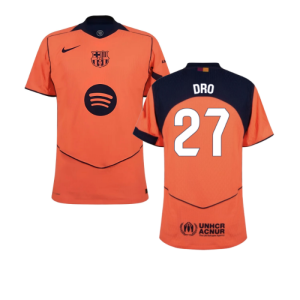 2025-2026 Barcelona Authentic Third Shirt (Dro 27)