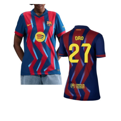 2025-2026 Barcelona Fourth Shirt - Womens (Dro 27)
