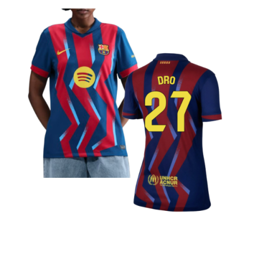 2025-2026 Barcelona Fourth Shirt - Womens (Dro 27)
