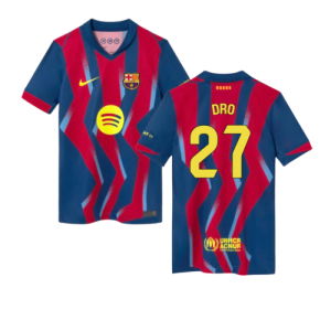 2025-2026 Barcelona Fourth Shirt (Kids) (Dro 27)