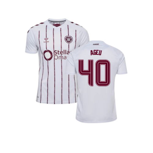2025-2026 Hearts Away Shirt (Ageu 40)