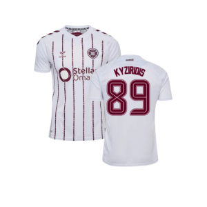 2025-2026 Hearts Away Shirt (Kyziridis 89)