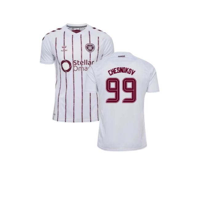 2025-2026 Hearts Away Shirt (Chesnokov 99)