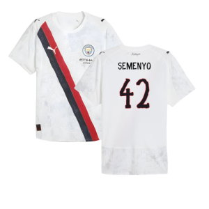 2025-2026 KIDSUPER x Manchester City CWC Authentic Shirt (White) (Semenyo 42)