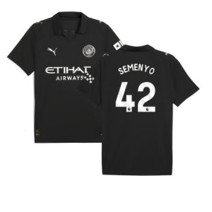 2025-2026 Man City Away Shirt (Semenyo 42)