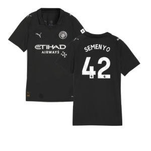 2025-2026 Man City Away Shirt (Womens) (Semenyo 42)