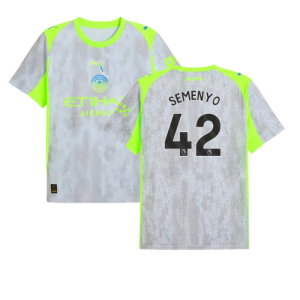 2025-2026 Man City Third Shirt (Semenyo 42)