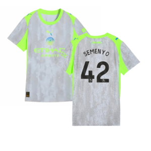 2025-2026 Man City Third Shirt (Womens) (Semenyo 42)