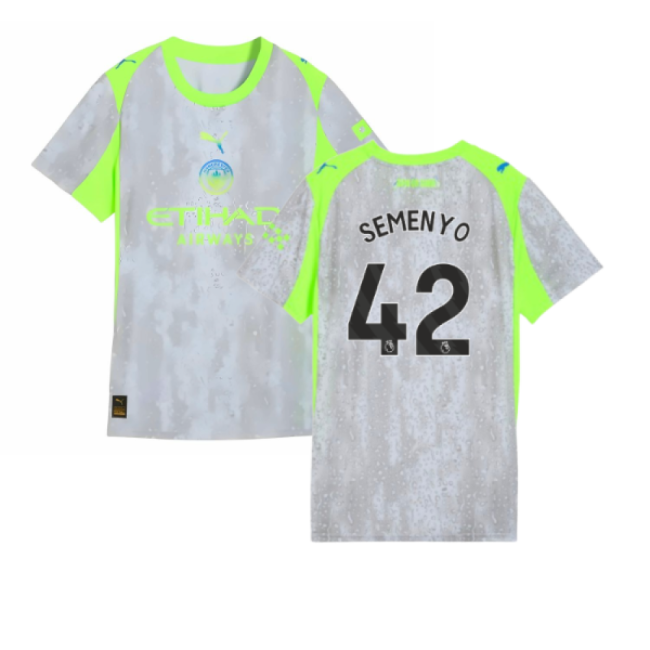 2025-2026 Man City Third Shirt (Womens) (Semenyo 42)