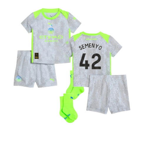 2025-2026 Man City Third Baby Kit (Semenyo 42)