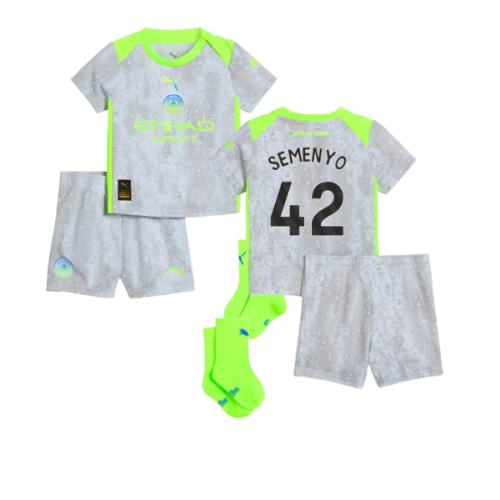 2025-2026 Man City Third Baby Kit (Semenyo 42)