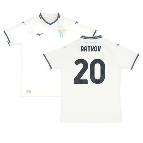 2025-2026 Lazio Away Shirt (Ratkov 20)