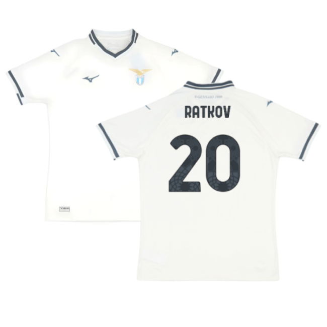 2025-2026 Lazio Away Shirt (Ratkov 20)