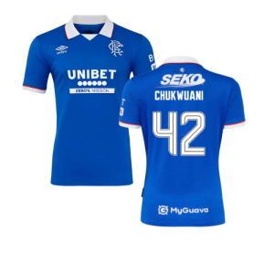2025-2026 Rangers Home Shirt (Chukwuani 42)
