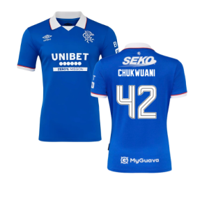 2025-2026 Rangers Home Shirt (Chukwuani 42)