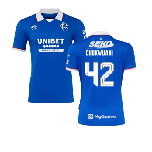 2025-2026 Rangers Home Shirt (Chukwuani 42) 2025-2026 Rangers Home Shirt (Chukwuani 42)