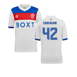 2025-2026 Rangers Away Shirt (Kids) (Chukwuani 42)