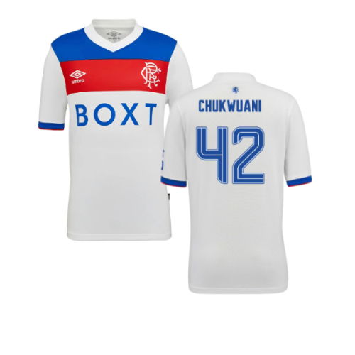 2025-2026 Rangers Away Shirt (Kids) (Chukwuani 42)