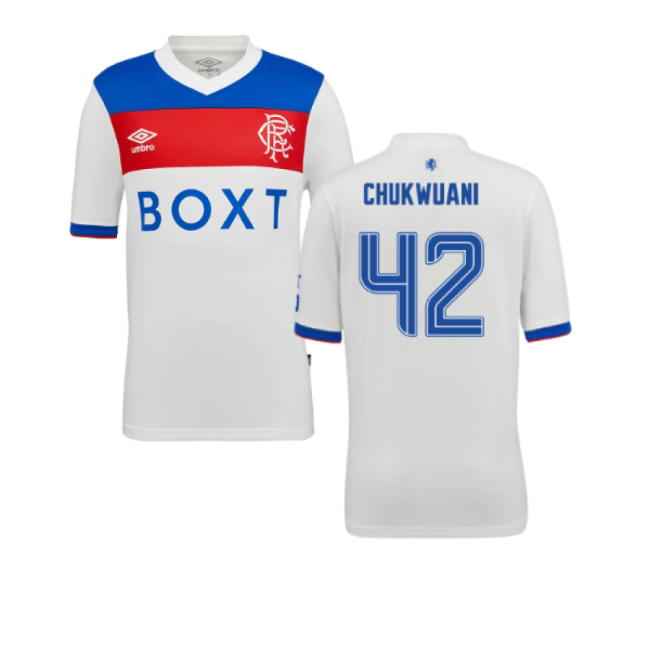2025-2026 Rangers Away Shirt (Kids) (Chukwuani 42)