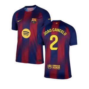2025-2026 Barcelona Home Shirt (Joao Cancelo 2)