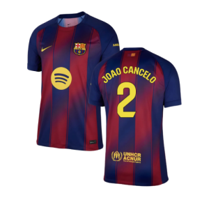 2025-2026 Barcelona Home Shirt (Joao Cancelo 2)