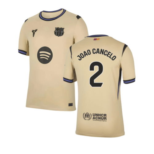2025-2026 Barcelona Away Shirt (Joao Cancelo 2)