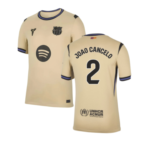 2025-2026 Barcelona Away Shirt (Joao Cancelo 2)