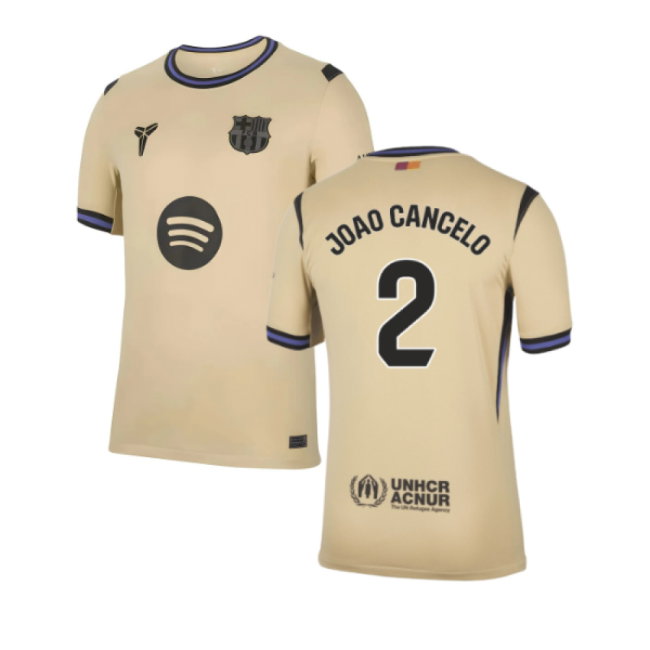2025-2026 Barcelona Away Shirt (Joao Cancelo 2)
