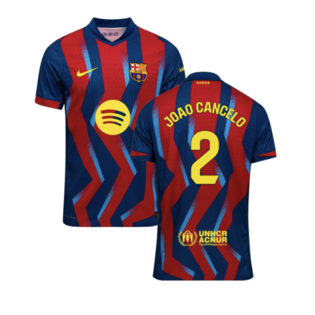 2025-2026 Barcelona Authentic Dri-Fit SE Fourth Shirt (Joao Cancelo 2)