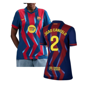 2025-2026 Barcelona Fourth Shirt - Womens (Joao Cancelo 2)