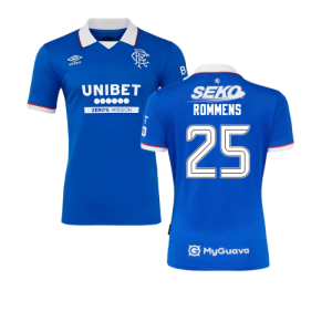 2025-2026 Rangers Home Shirt (Rommens 25)