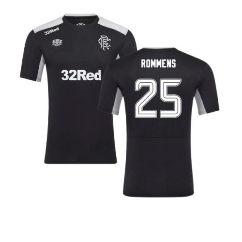 2025-2026 Rangers Pro Training Tee (Caviar) (Rommens 25)