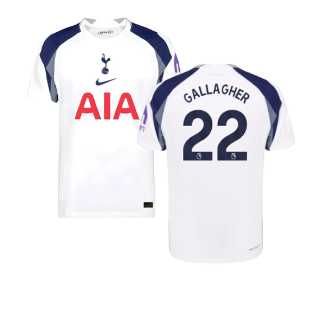 2025-2026 Tottenham Hotspur Authentic Home Shirt (Gallagher 22)