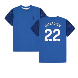 Tottenham Hotspur Graphic T-shirt (Blue) - Kids (Gallagher 22)