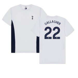 Tottenham Hotspur Poly T-shirt (White) (Gallagher 22)