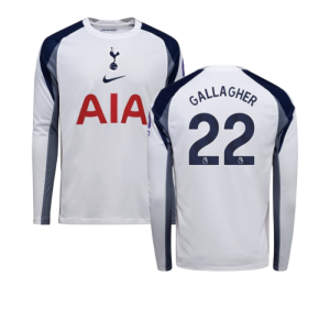 2025-2026 Tottenham Long Sleeve Home Shirt (Gallagher 22)