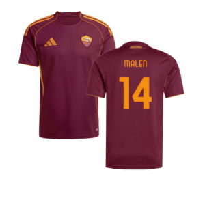 2025-2026 AS Roma Home Shirt (Malen 14)
