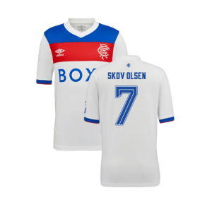 2025-2026 Rangers Away Shirt (Kids) (Skov Olsen 7)