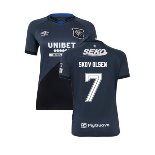 2025-2026 Rangers Third Shirt - Womens (Skov Olsen 7)