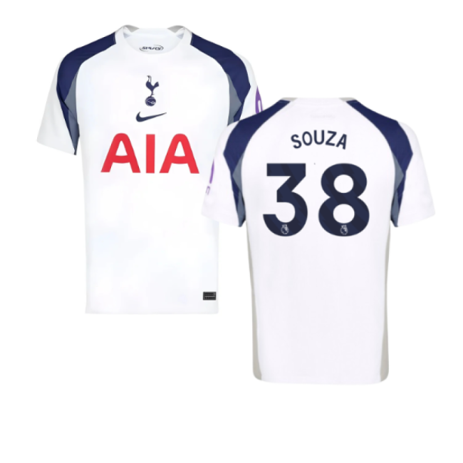 2025-2026 Tottenham Hotspur Home Shirt (Souza 38)
