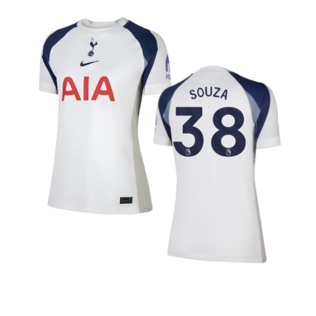 2025-2026 Tottenham Home Shirt (Womens) (Souza 38)