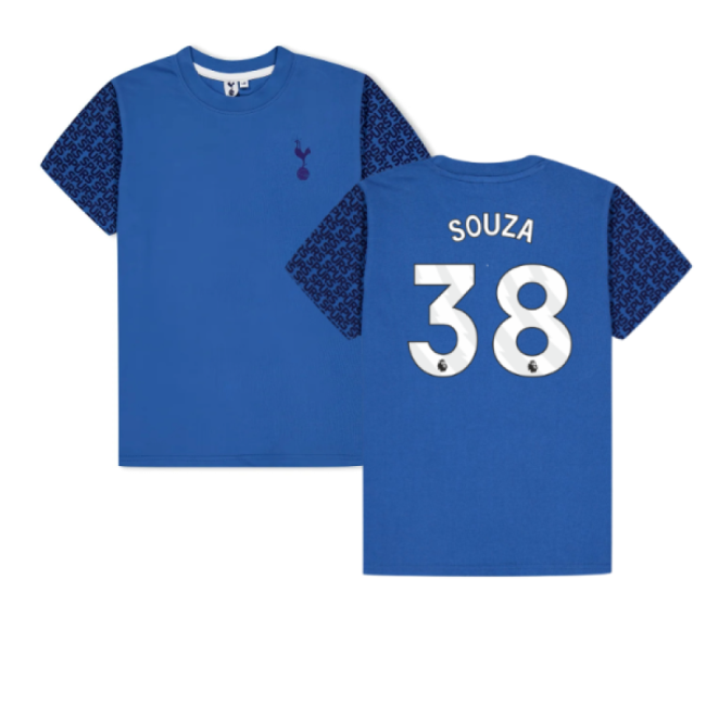 Tottenham Hotspur Graphic T-shirt (Blue) - Kids (Souza 38)