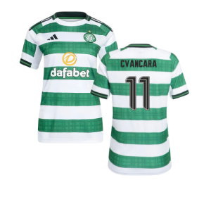 2025-2026 Celtic Home Shirt (Womens) (Cvancara 11)