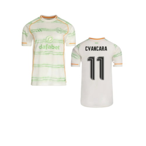 2025-2026 Celtic Third Shirt - Womens (Cvancara 11)