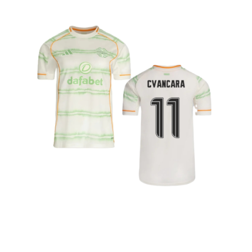 2025-2026 Celtic Third Shirt - Womens (Cvancara 11)