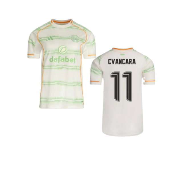 2025-2026 Celtic Third Shirt - Womens (Cvancara 11)