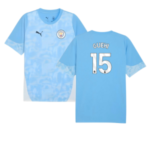 2025-2026 Man City Training Jersey (Light Blue) (Guehi 15)