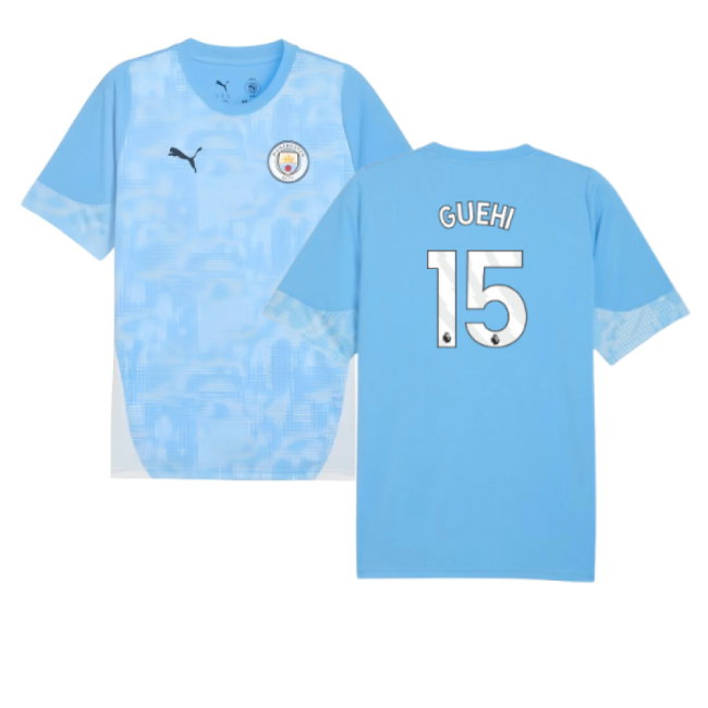 2025-2026 Man City Training Jersey (Light Blue) (Guehi 15)